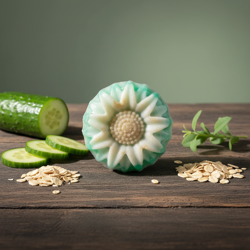 Luxurious Cucumber Oatmeal Goat Milk Soap