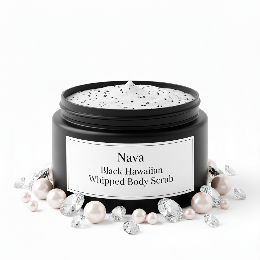 Nava Black Hawaiian Whipped Body Scrub